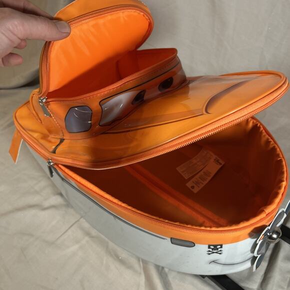 Disney Planes "Dusty" Orange Rolling Children's Suitcase Luggage EUC - Picture 11 of 16